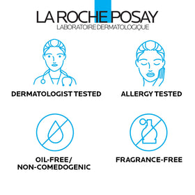 La Roche-Posay tinted sunscreen applied on hand for even coverage