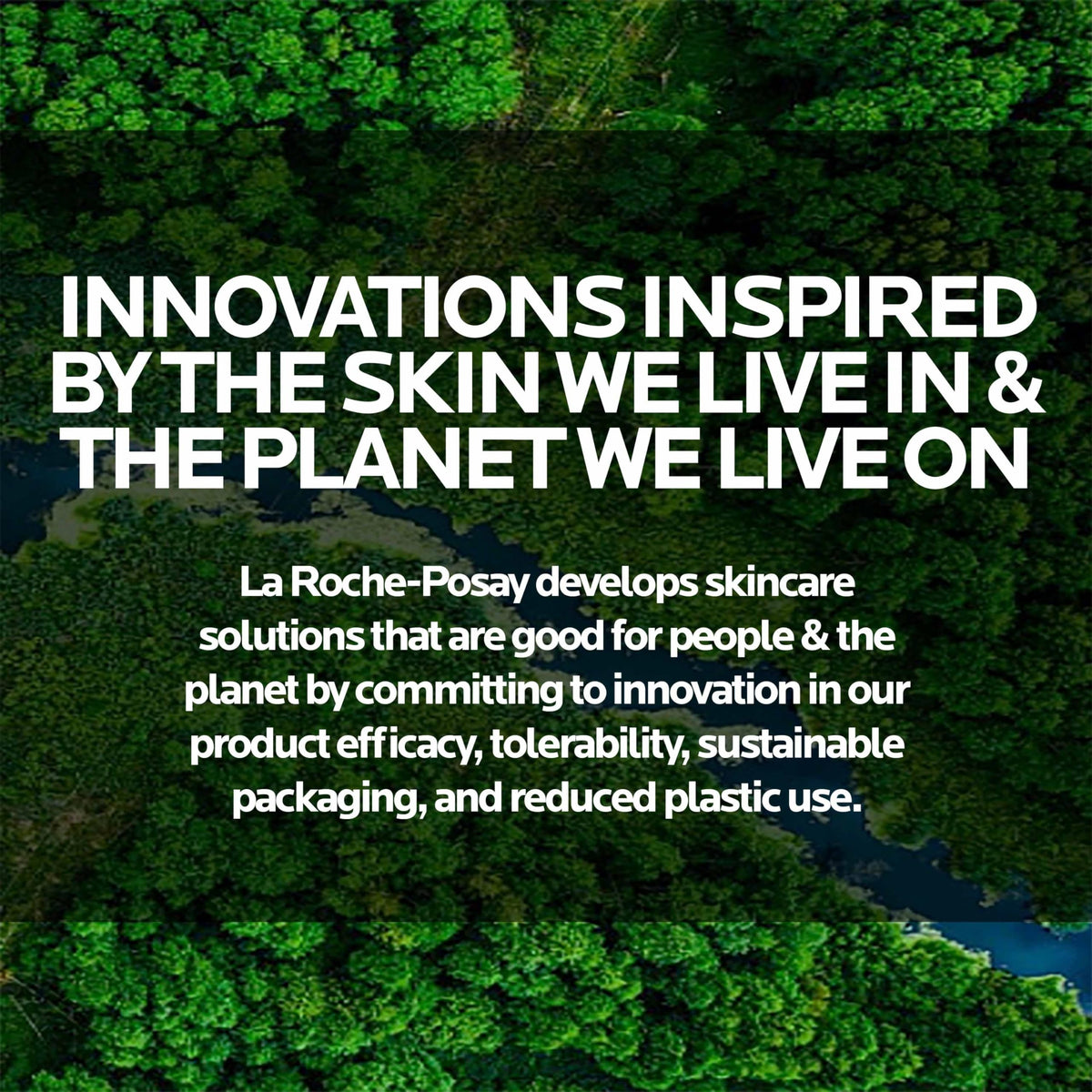 La Roche‑Posay application on wet face demonstrating gentle cleanse benefit