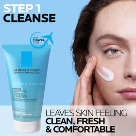 La Roche-Posay cleanser gel texture lifting oil and impurities