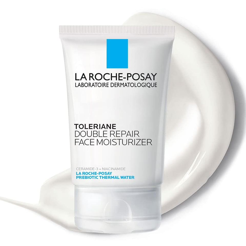 La Roche-Posay front packaging showing product and clear benefits