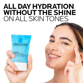 La Roche-Posay ingredients display highlighting ceramide and niacinamide for barrier support