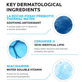 La Roche-Posay pump detail delivering a controlled amount and hygienic application benefit