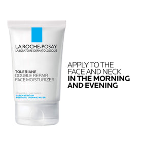 La Roche-Posay held in hand to show product size and travel convenience