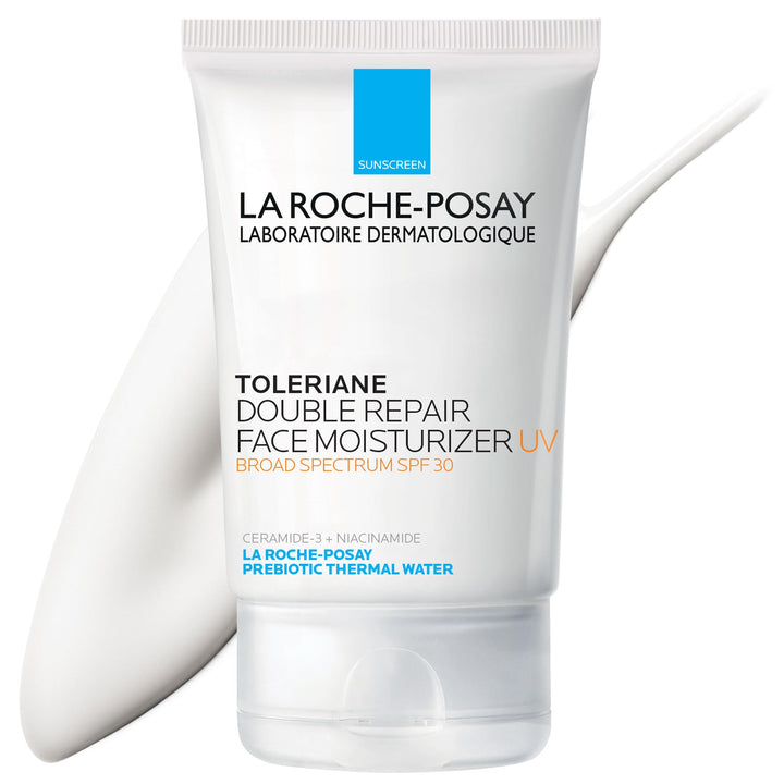 La Roche-Posay front packaging showing product and SPF benefit