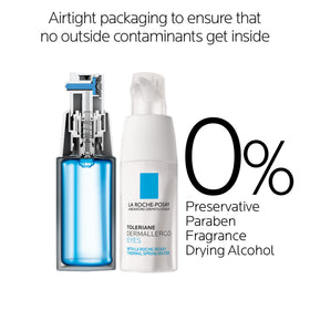 La Roche-Posay gel-cream texture close-up showing soothing hydration