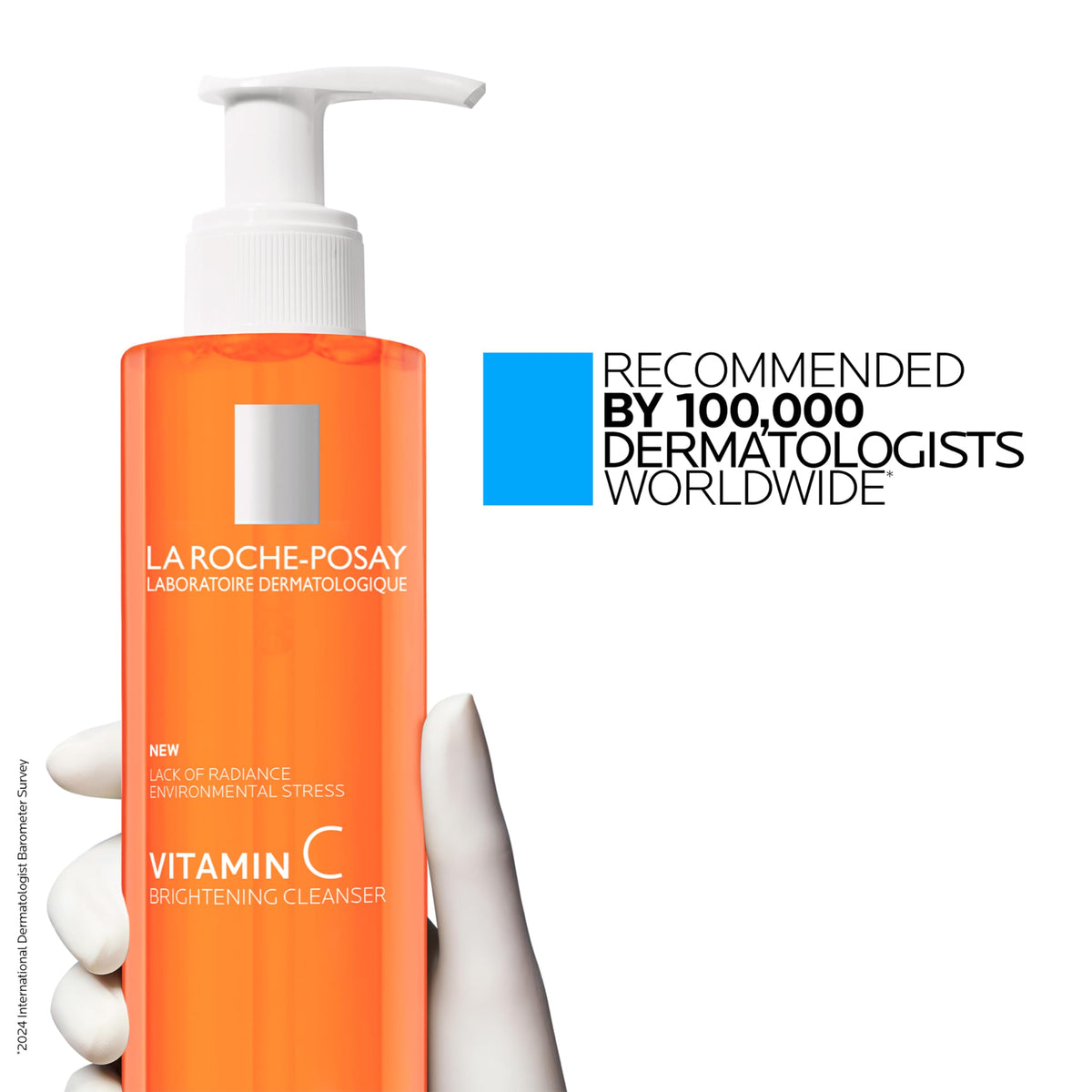 La Roche-Posay in travel bag lifestyle shot showing portability and convenience