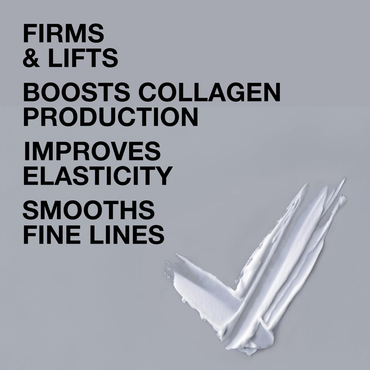 Lab Series application on jawline demonstrating visible lifting and firmness