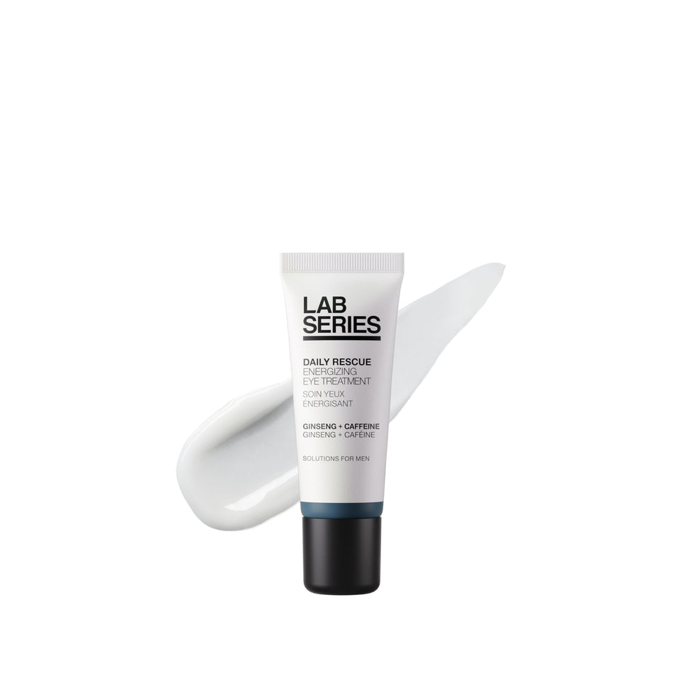 Lab Series front packaging showing tube and product benefit of revitalized eyes