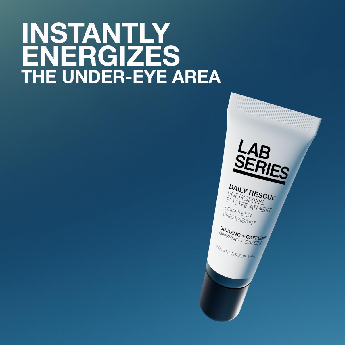 Lab Series gel-cream texture close-up highlighting fast absorption benefit