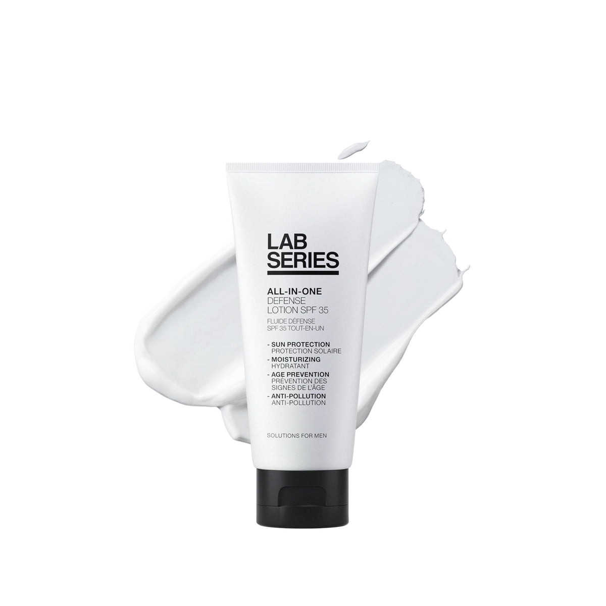 Lab Series front packaging showing SPF 35 and daily protection benefit