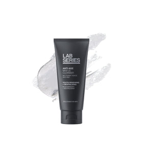 Lab Series front packaging showing bottle and branding for confident cleansing