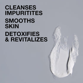 Lab Series ingredients label showing hyaluronic acid and botanical complex benefits