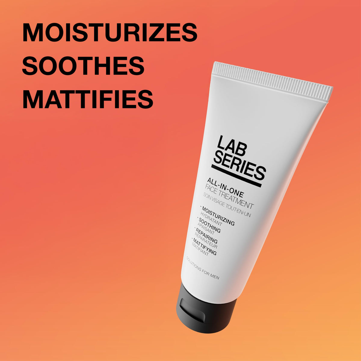 Lab Series close-up texture showing lightweight lotion absorption benefit