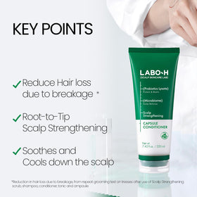 LABO-H back label with ingredients list and usage directions highlighting transparency