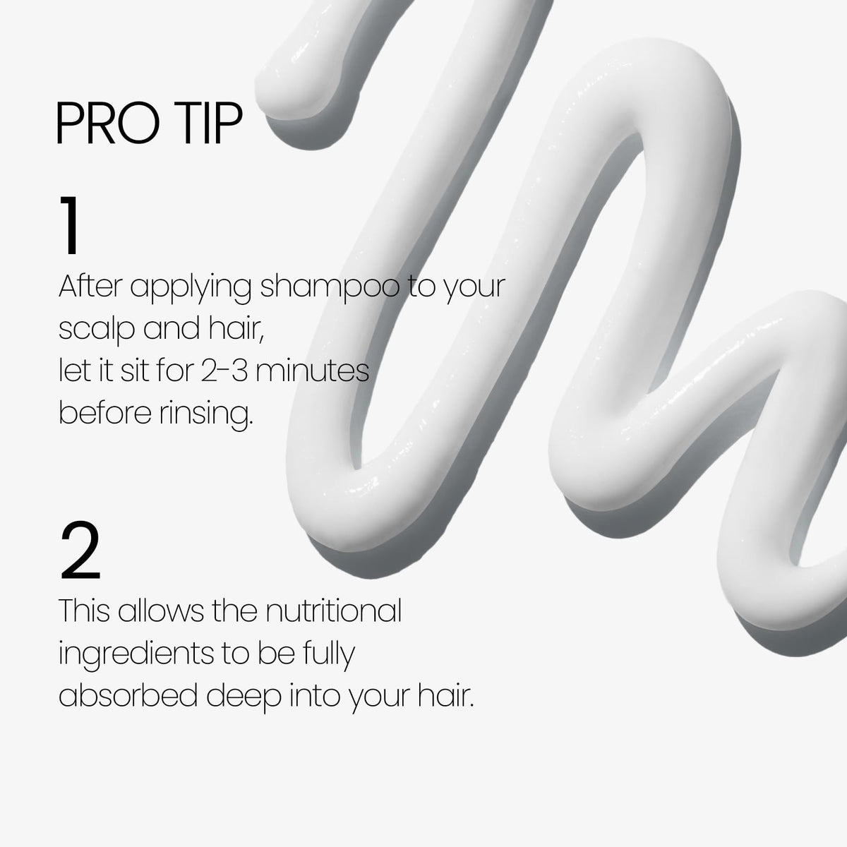 LABO-H before and after hair comparison showing fuller appearance