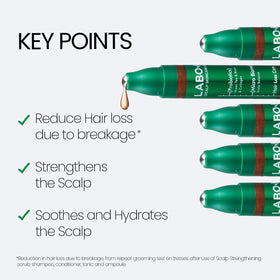 LABO-H close-up of roller applicator for precise, mess-free scalp delivery