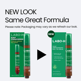 LABO-H applied during a gentle scalp massage to promote even coverage