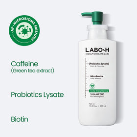 LABO-H creamy lather texture demonstrating gentle hydration