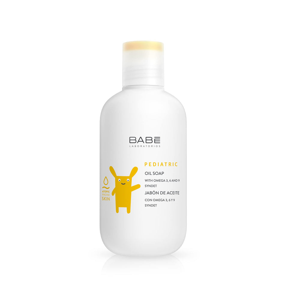 LABORATORIOS BABE front packaging 200 ml showing label and bottle benefits