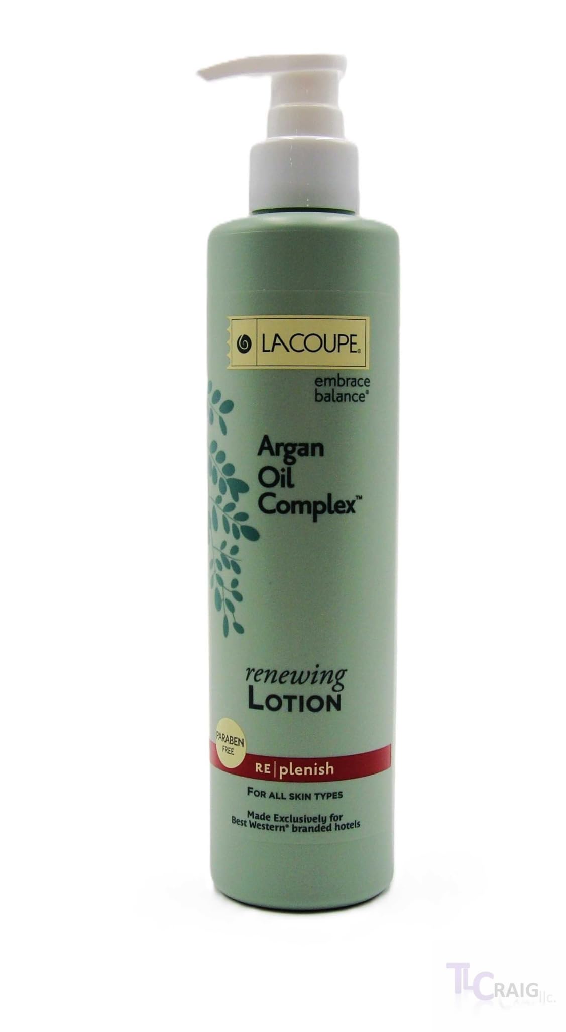 LACOUPE front pump bottle showing clean packaging and easy dispensing benefit