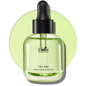 LA'DOR front glass bottle showing product and sleek packaging for visual appeal