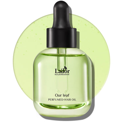 LA'DOR front glass bottle showing product and sleek packaging for visual appeal