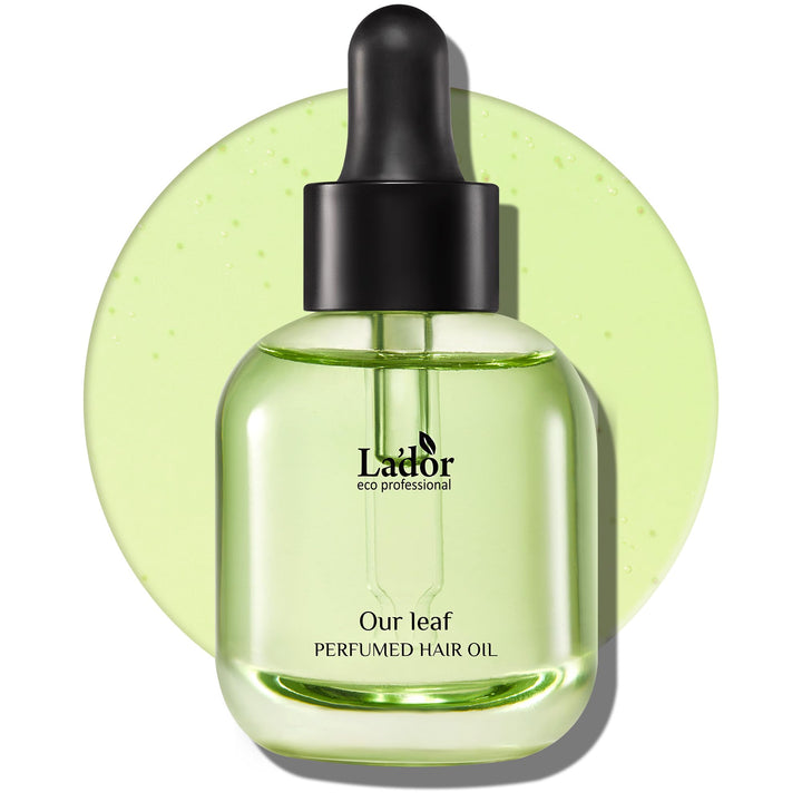 LA'DOR front glass bottle showing product and sleek packaging for visual appeal