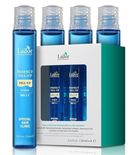 LA'DOR front packaging showing ampoules and product benefits