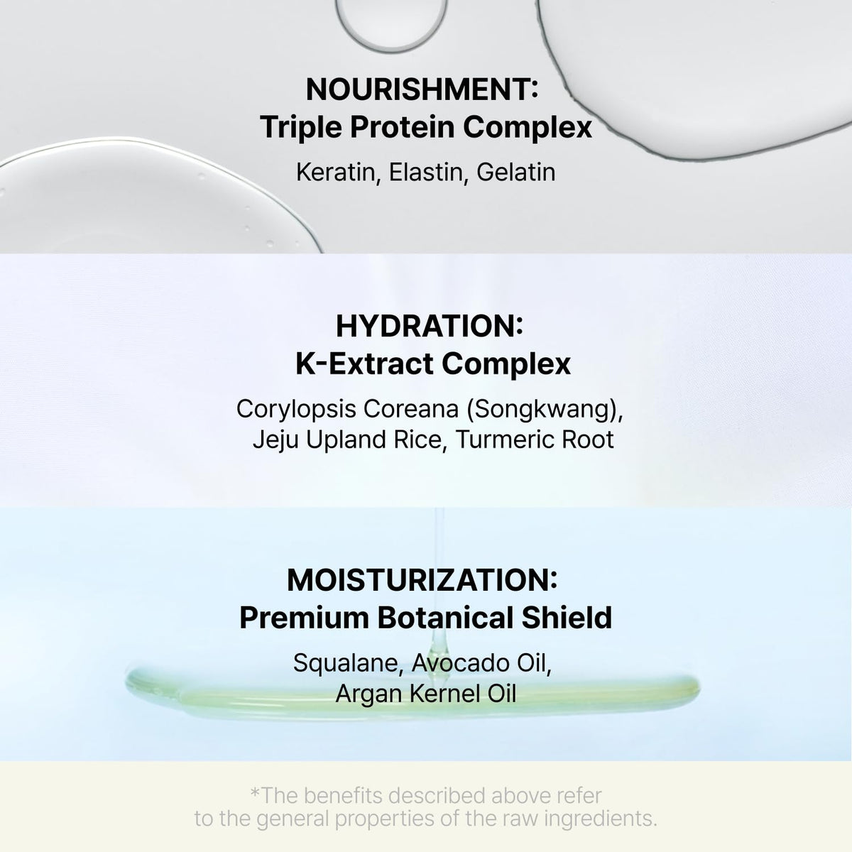 LA'DOR bottle in hand showing compact 80 ml travel-friendly size benefit