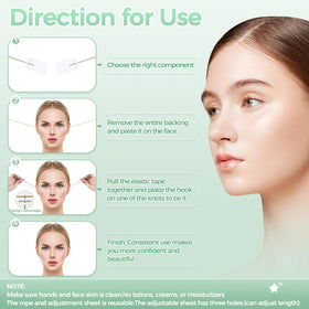 LadPemo applied on jawline demonstrating immediate contouring and natural lift