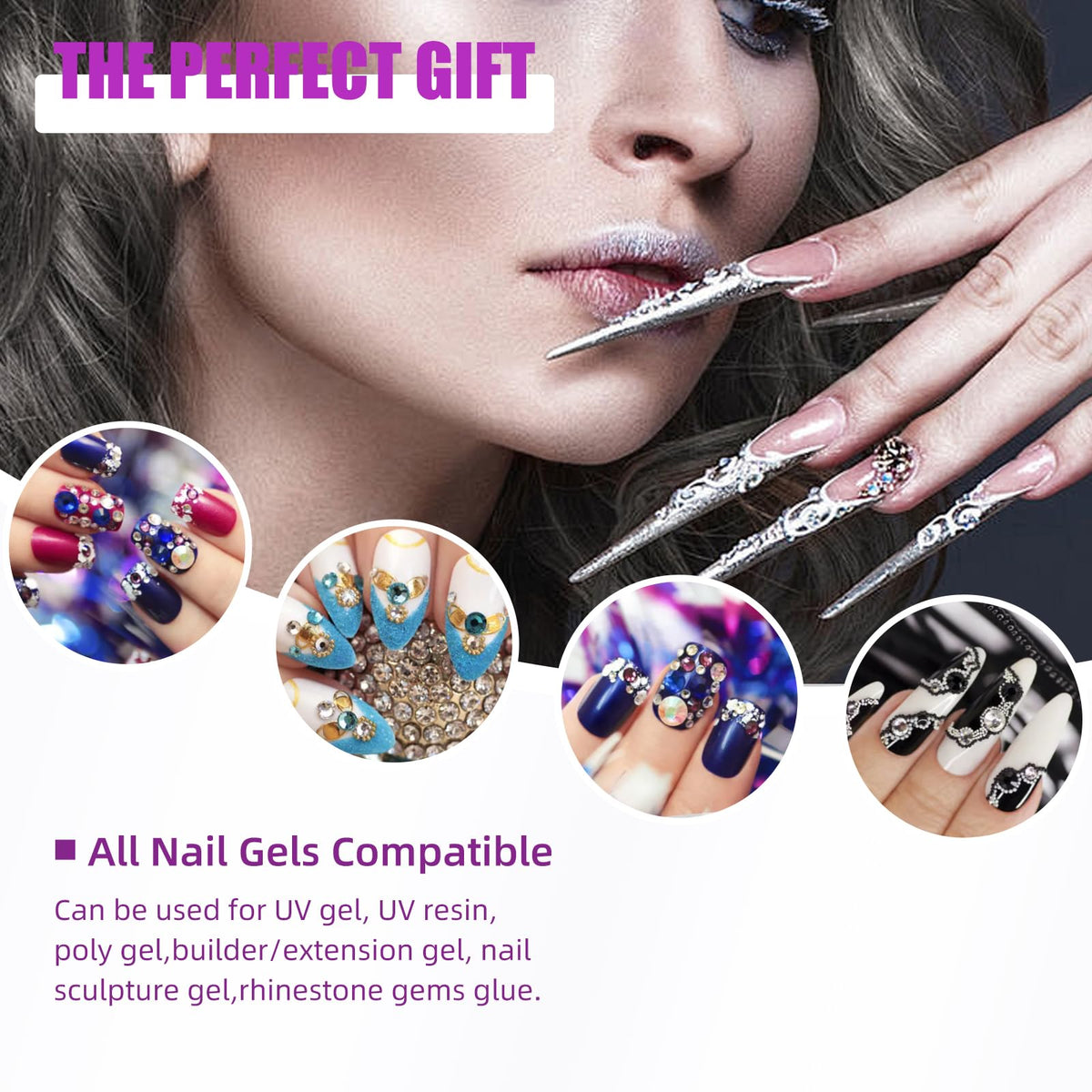 LadyMisty portable handle and compact size ready to carry for mobile nail services