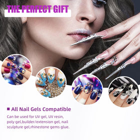 LadyMisty portable handle and compact size ready to carry for mobile nail services