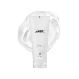LAGOM front packaging showing product and size, clear benefits for routine