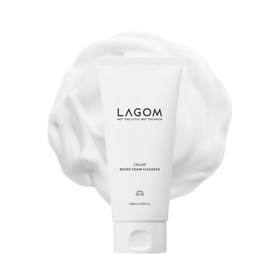 LAGOM front packaging showing tube and branding for clear identification and trust