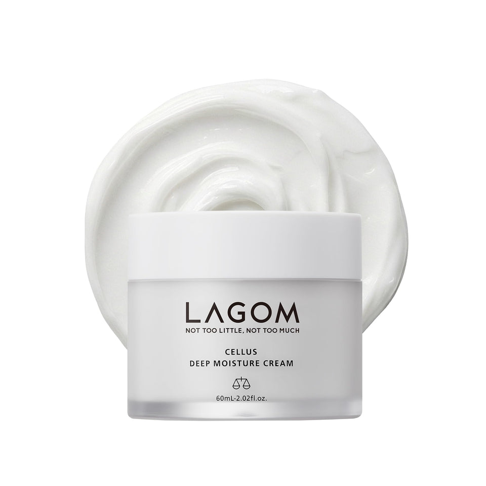 LAGOM front packaging showing product label and compact jar benefits