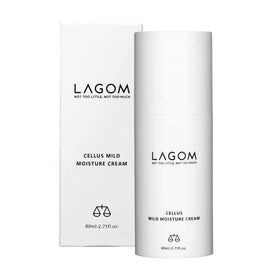 LAGOM front packaging showing tube and product name with clear benefit