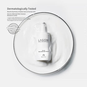 LAGOM ingredient label close-up emphasizing patented peptide and D-panthenol