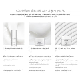 LAGOM in a morning skincare setup conveying gentle daily hydration