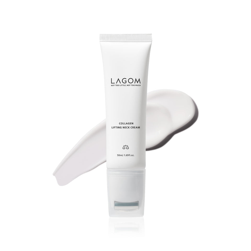 LAGOM front tube view showing packaging and benefits