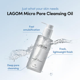 LAGOM pump close-up highlighting controlled dispense for less waste benefit