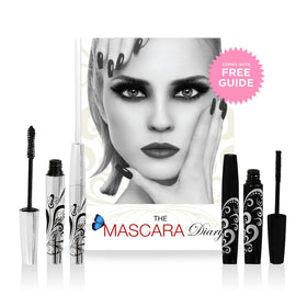 Lagure applying mascara on lashes for visible length and volume