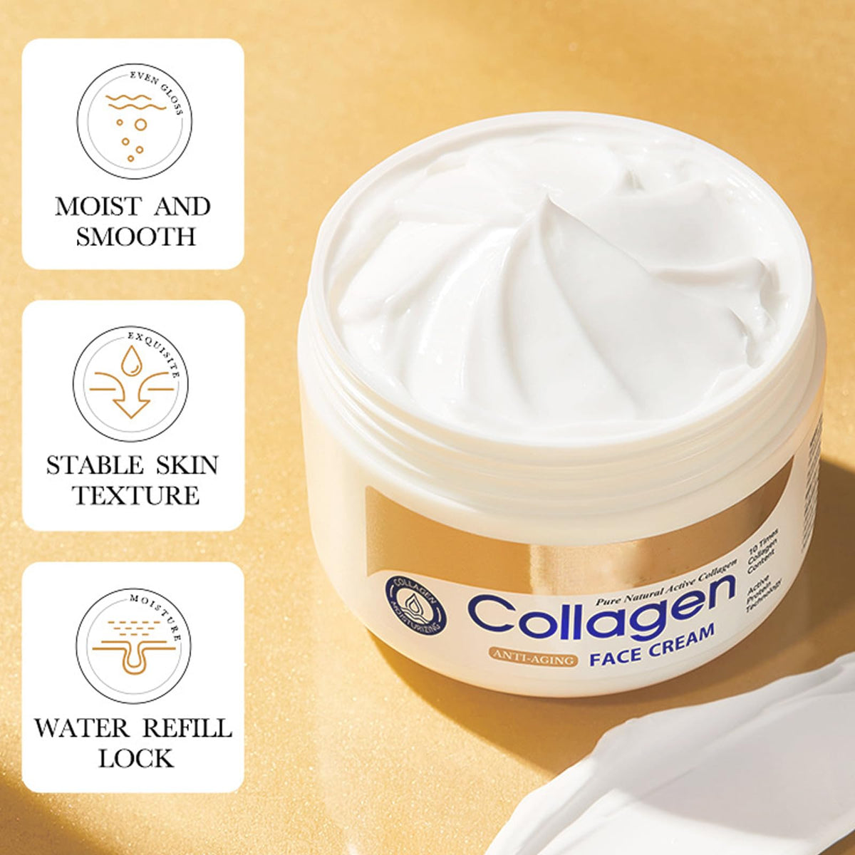 LAIKME eye cream tube detail highlighting targeted delicate-area smoothing benefit