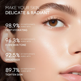 LAIKOU eye cream tube applying precise care to delicate area