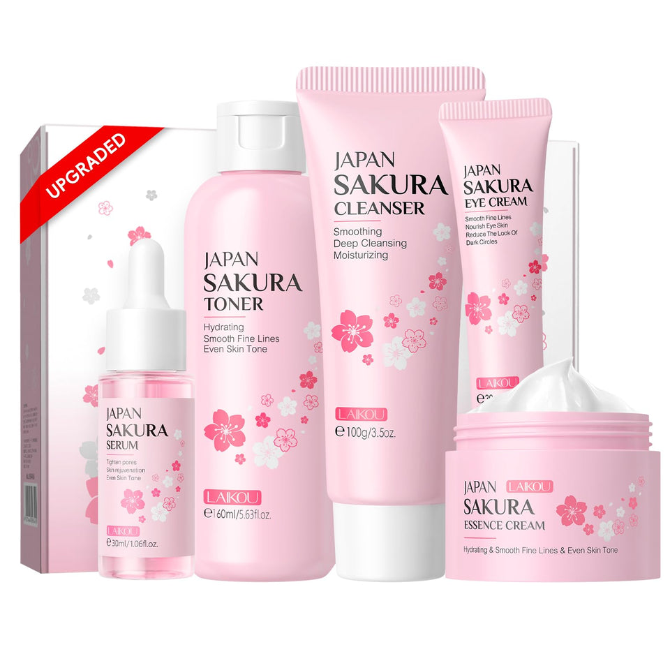 LAIKOU front packaging showing five-piece set for streamlined routine
