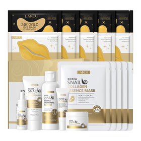 LAIKOU front packaging showing full skincare set and easy routine