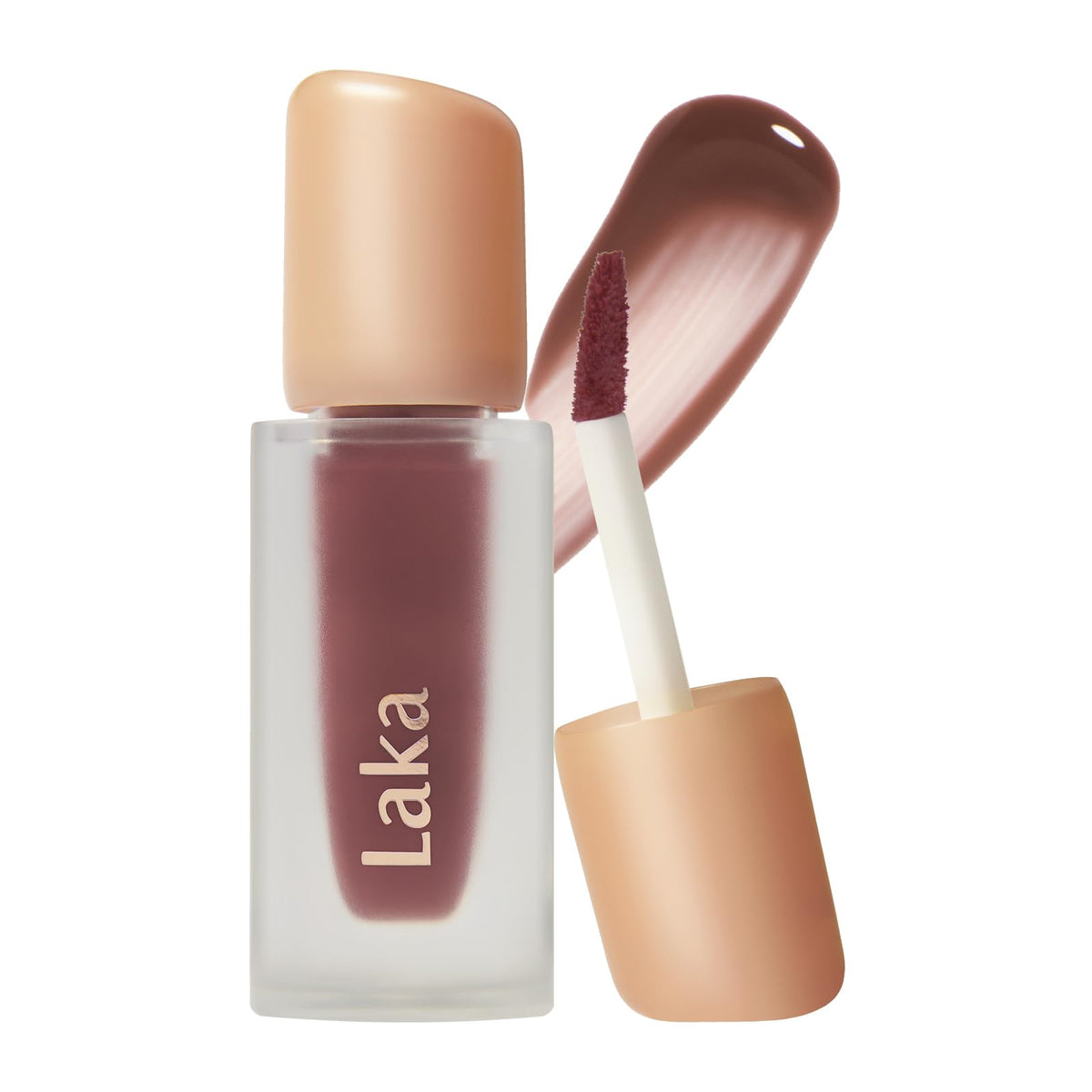 Laka tinted tube front view showing packaging and shade benefits