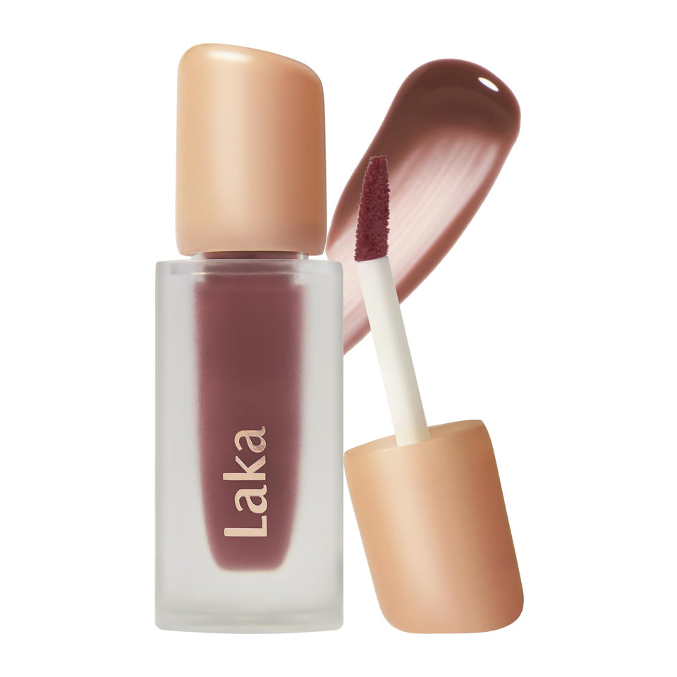 Laka tinted tube front view showing packaging and shade benefits