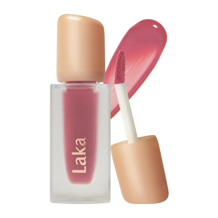 laka front packaging showing tube and label, highlights compact convenience