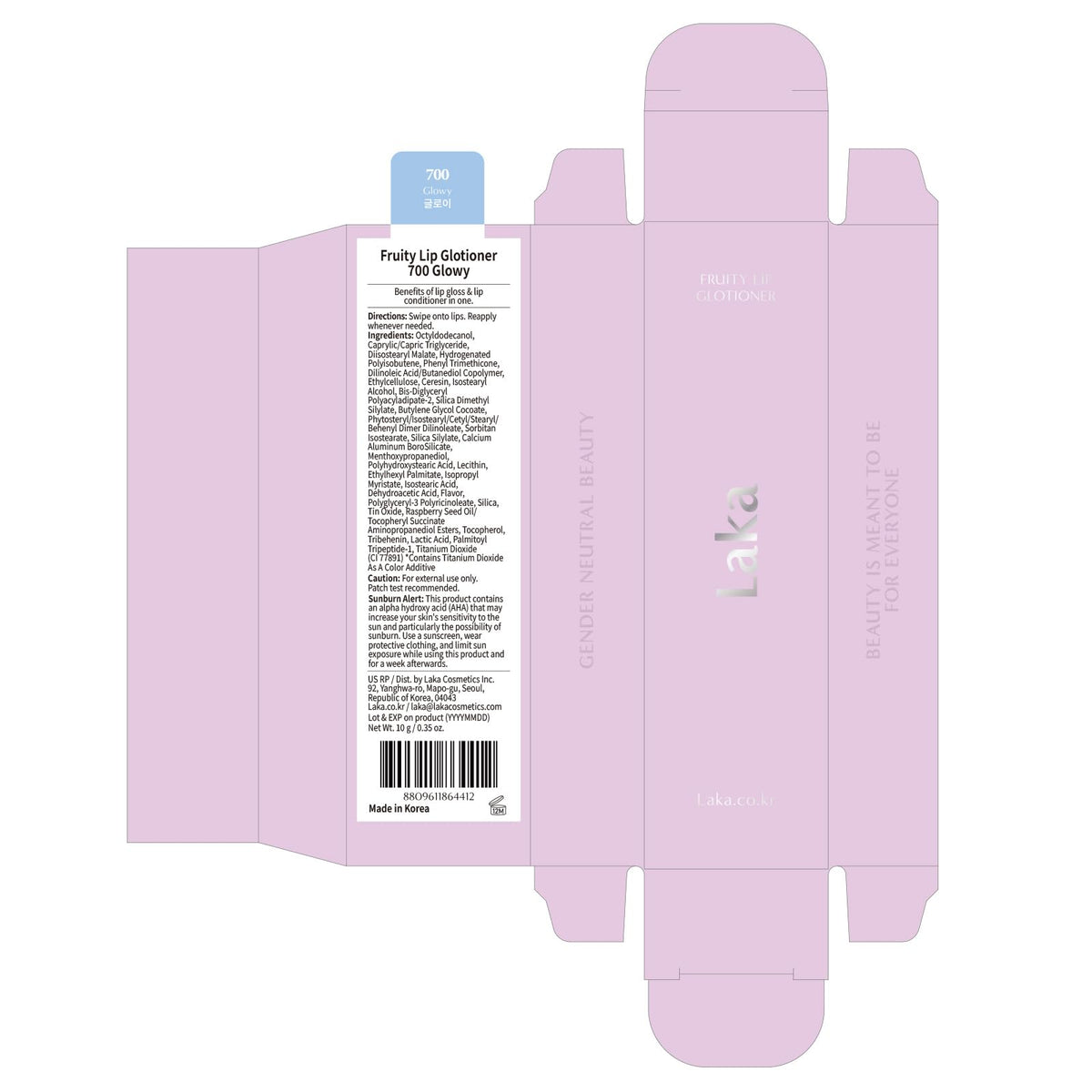 Laka tube tucked inside purse showing everyday carry and quick touch-up benefit
