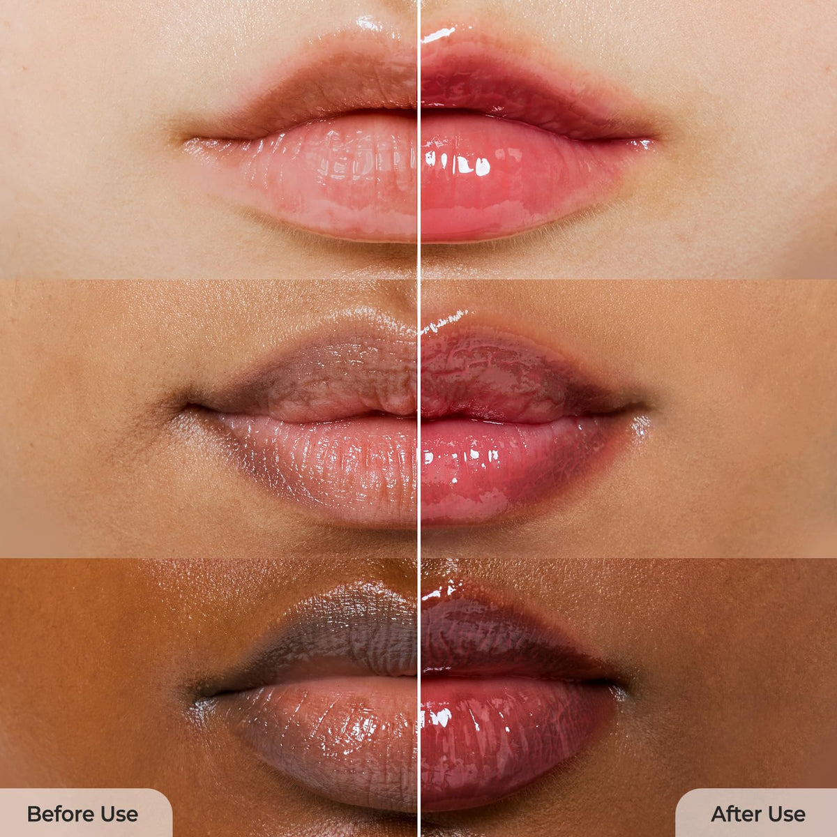 Laka applied on lips of model in Dolly shade delivering vivid color benefit